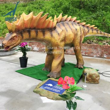 LORISO2061 Amusement theme park animatronic dinosaur amargasaurus life size dino