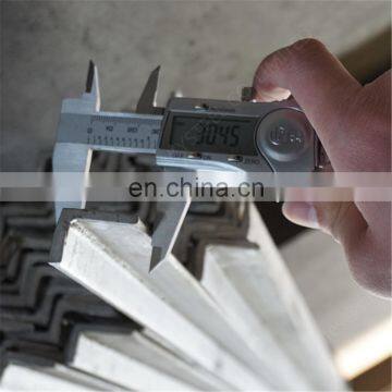 Standard length stainless steel types of steel angle bar