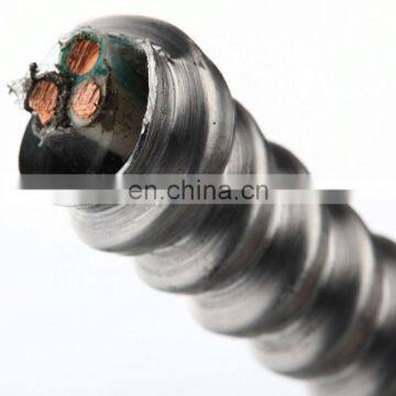 UL Listed Cable Copper MC Armored Cable With Insulated Grounding Wire