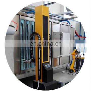 Powder coating line machine for aluminum windows and doors