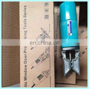 Portable plastic window profile corner cleaning tools