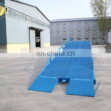 7LYQ Shandong SevenLift 10t Steel Mobile Hydraulic Container Loading and Unloading Ground-to-truck Dock Ramps