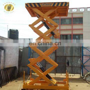 7LSJG Shandong SevenLift Used Warehouse Hydraulic Cargo Electric Lift 1000kg photo-5