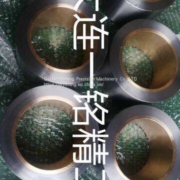 Oil Distribution Sleeve / Drilling Machine With Oil Sleeve 45 Steel Casting / Sintered Tin Bronze Bimetal Sleeve Metallurgical Combination photo-3