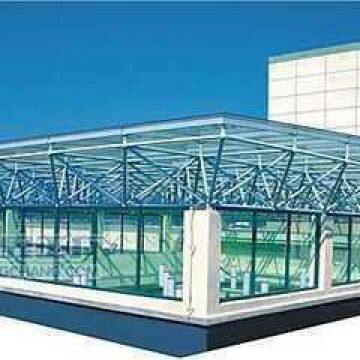 Industrial Steel Canopy For Residential Buildings Light Weight