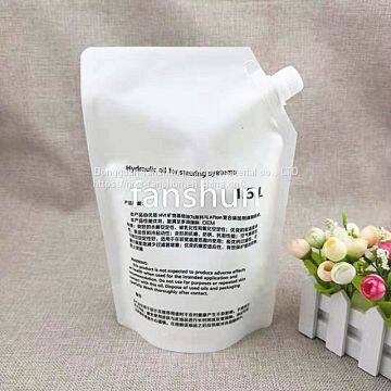 Specializing in the production of 4 kg waterless cooling liquid nozzle bag aluminum foil vertical bag leakage proof liquid compound packaging