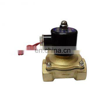 DC12V 24V 36V DN32 2W-320-32 Normally Closed Brass 2-WAY Electric Solenoid Valve