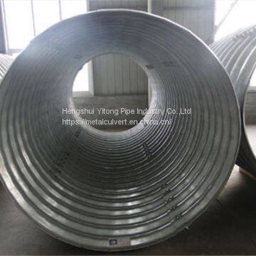 Bolted Nestable Metal Culvert Pipe Corrugated Metal Culvert Suppliers in China photo-2