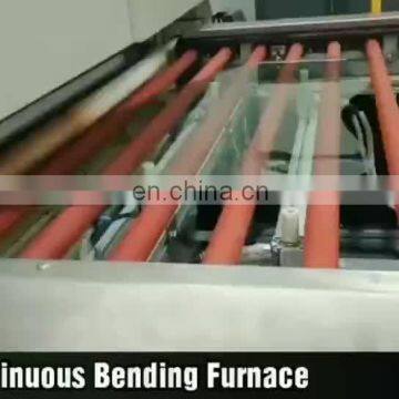 Automotive Safety Tempered Glass making machine furnace Toyota Estima Wagon 1095*500mm