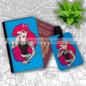 Passport Holder Felt Card Holder With Digital Printing Colorful Logo photo-5