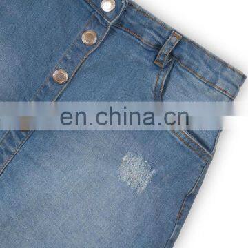 DiZNEW Custom no Brand Vintage Children Denim Jeans Skirt photo-2