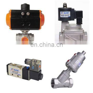 Q611F 3 pieces stainless steel air water thread pneumatic valve