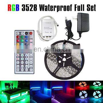 LED Strip Lights 5m RGB 2835 Flexible Lamp Tape Ribbon With DC Supply Power for Home Decoration