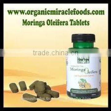 Organic Certifed Moringa Oleifera Tablets for export