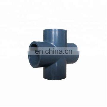 Dark Grey Color SCH80 PVC Pipe Fittings