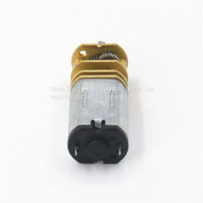 Mini Low Noise Gearbox Valve With Electric 10mm Metal Gear Motor for Car Modification photo-2