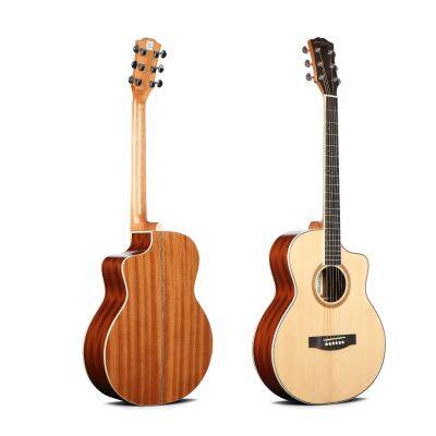 Hot sale cutaway acoustic guitar Oriental Cherry W150 39 inch OEM guitar wholesale cheap price guitar for sale