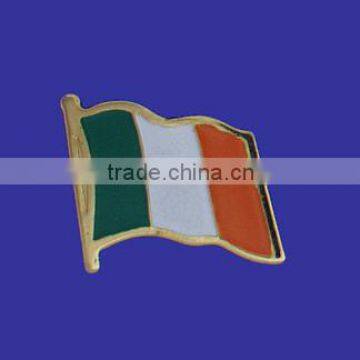 Personalized quality novelty gift Ireland World Flag Lapel Pin