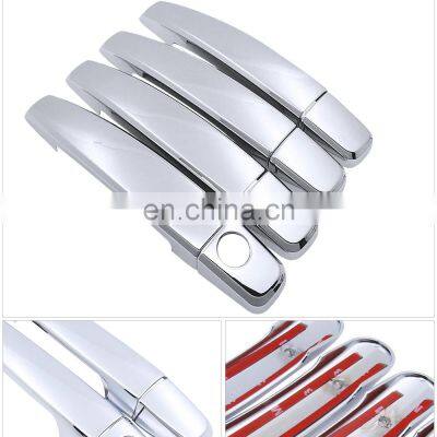for Opel Vauxhall Zafira C Tourer Present 2012~2019 Chrome Door Handle Cover Exterior Trim Car Accessories 2013 2014 2015 2016 photo-2