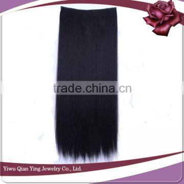 Wholesale Burgundy Easy Clips Hair Extensions photo-2