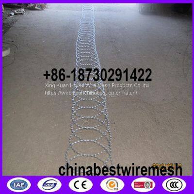 Iso BTO -22 Razor Wire Flat Wrap Coils Are Made Of High Tensile Razor Wire photo-3
