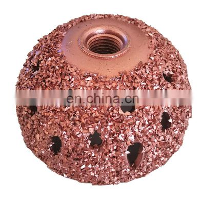 25mm Tungsten Steel Tire Grinding Solid Head Polished Ball for Tire Repair Tool