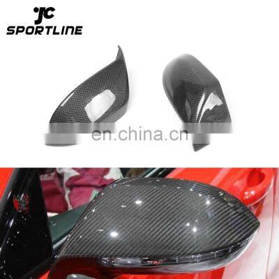 Real Carbon Fiber A7 Mirror Caps For AUDI A7 S7 RS7