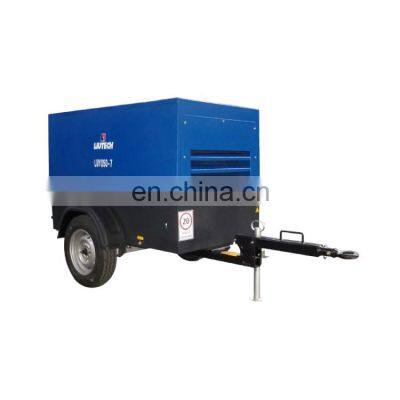 Liutech LUY050-7 air diesel compressor 185 cfm for rock drill hammer