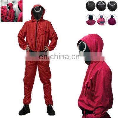 Hot goods wholesale squid game costume halloween cosplay One-piece costume suit