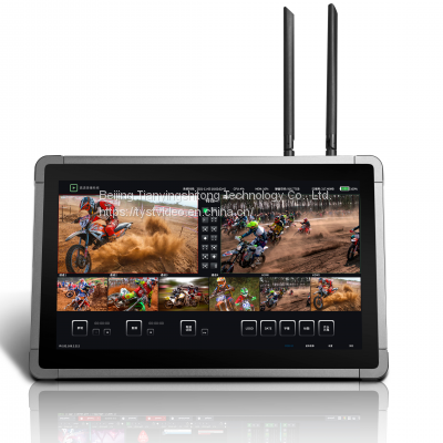 TYSTVideo Popular Design Embedded Host Streaming Machine 15.6 inch Touch screen Live Broadcast Machine