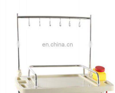Hospital ABS Medical Emergency Trolley Emergency Cart for Hospital Use photo-5