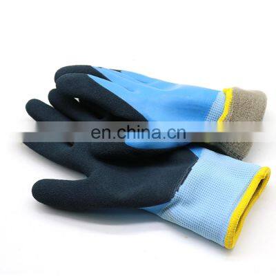 Orange Nylon Labor Protection Foam Latex Coated Construction Gardening Safety Working Hand Gloves Gants Enduits de Latex photo-5