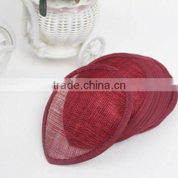 Wine Red Headpieces Fascinator Hat Base Wholesale