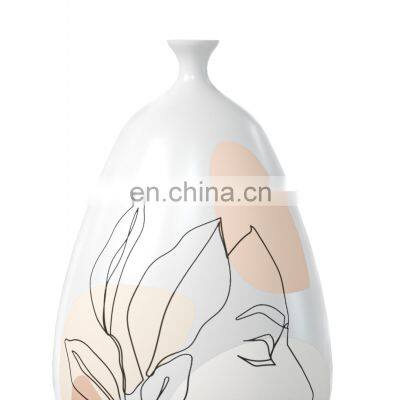 Modern Ceramic Face Home Interior Decoration Vase photo-5