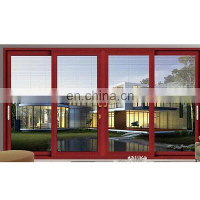 New Zealand french Double glazed doors style aluminium windows