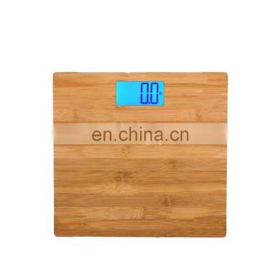 New bamboo platform electric kitchen weighing food scale