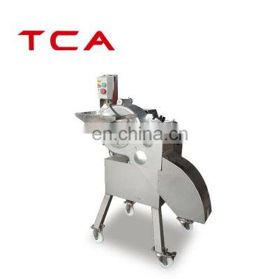 Cut potatoes into pieces potato peeling cutting potato machine