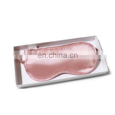 100% Pure 22MM 19MM Mulburry Cover 6A Grade Mulberry Beauty Silk Fabric Eyemask Sleep Eye Mask