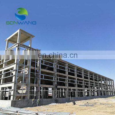 multistorey warehouse hangar steel structure workshop building