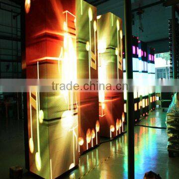 skymax alibaba new P6 indoor led display stand pillar design for indoors