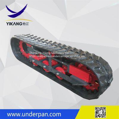 3 Tons Triangle Rubber Track Undercarriage for Farm Tractor From China Chassis Manufacturer photo-5
