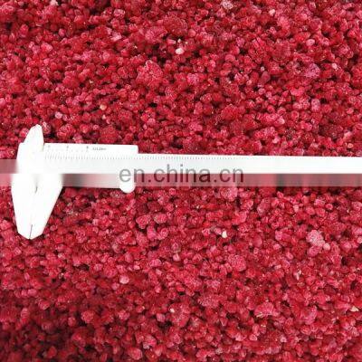 Sinocharm BRC A Approved High Quality IQF Frozen Raspberry Crumble Frozen Raspberry Broken photo-2