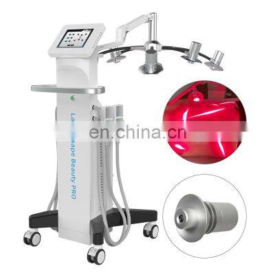 2022 6D Laser Slimming Weight Loss Shape Body Shaping Red 635nm Wavelength Cryo Laser EMS Therapy Fat Removal Machine With CE photo-2