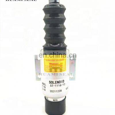 stop solenoid  12V ST-1116-12  for  195-8811