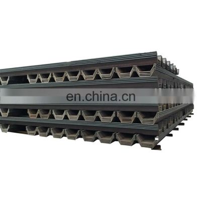 400x100x10.5mm Z U-shape hot cold rolled carbon steel sheet pile