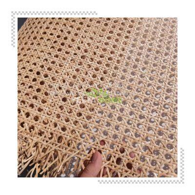 1/2 Natural Rotin Cane Peel Rattan Webbing Raw Material Weaving Rattan Roll