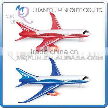 Mini Qute 1:200 kids Die Cast pull back alloy music 787 Air Bus vehicle model car electronic educational toy NO.MQ 787