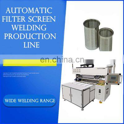 Stainless Steel Wire Mesh Bucket Filter Water Filter Filter Mesh Welding Machine Production Line photo-2