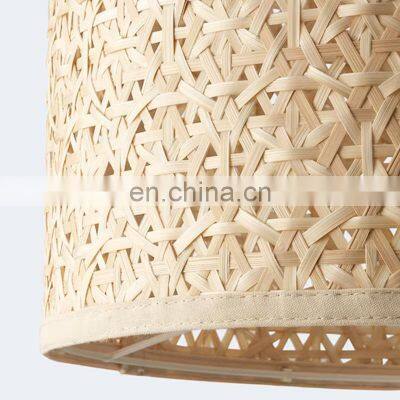 Vietnam Cheap Wholesale Bamboo Pendant Light Ceiling Lampshade Handmade Bamboo Lamp Shades in Bulk Ecofriendly