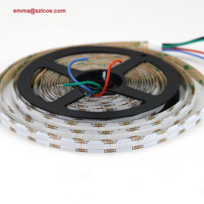 Cob Rgb Led Strip 1008/Leds/M 24V Waterproof Rgb Led Strip Density COB RGB LED Flexible Strip